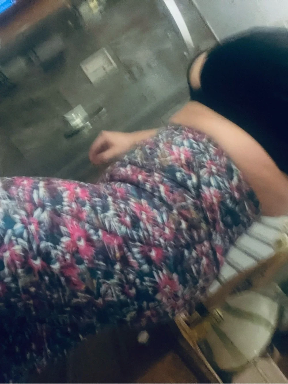 NWOT SIZE 10 LULULEMON High-Rise Floral Print Women's Leggings - Pink Multi - Picture 4 of 5